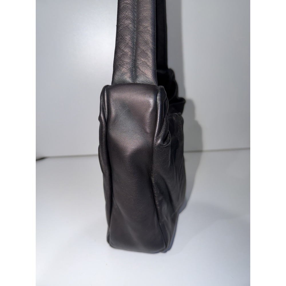 Staud Felix Black‎ Leather Bag $295 L - Picture 4 of 13
